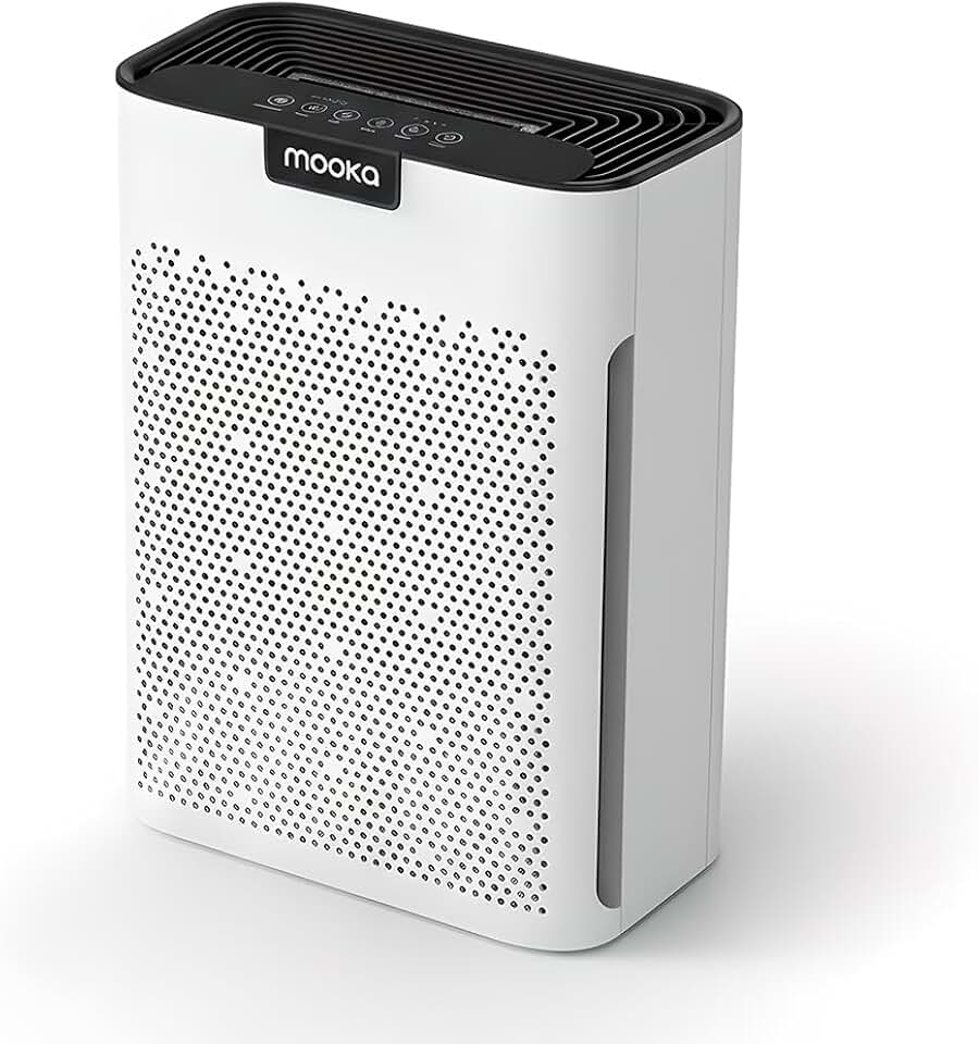 Purificador de Ar Life KJ190 com Filtro HEPA para Casa, Quarto e Escritório - Retém Poeira, Pólen e Odores - Ar Mais Puro e Silencioso - Design Compacto para Ambientes Internos