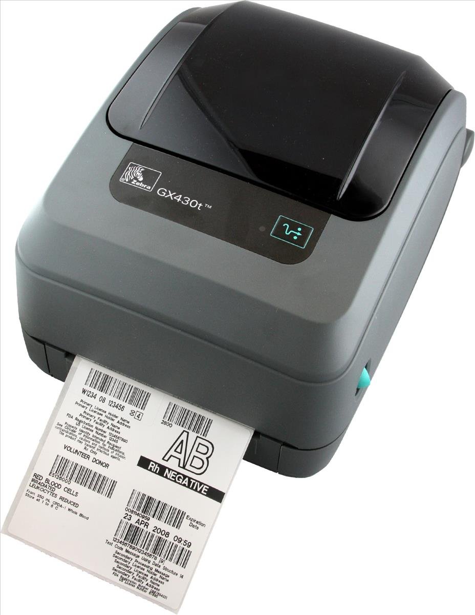 Zebra GX43-102420-000 Thermotransfer-Etikettendrucker
