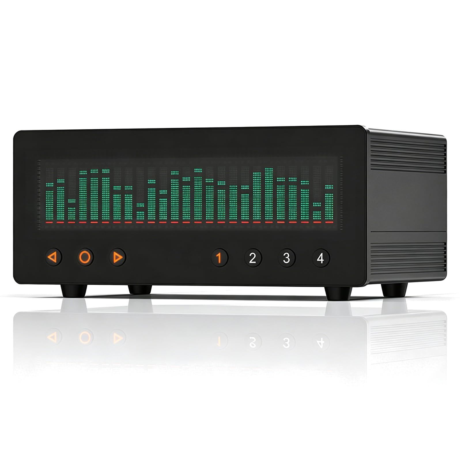 Visualizador De Audio De 4 Canales, Analizador De Espectro De Audio con Pantalla Vfd, Analizador De Espectro Vfd, 5 Modos De Espectro Principales, 2 Efectos De Visualización
