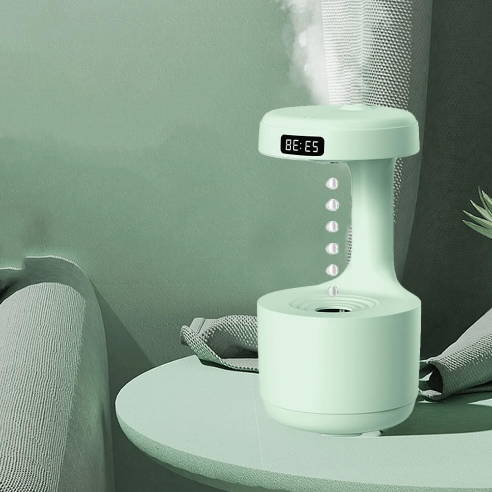 Brume anti-gravité 800 ml Humidificateur d'air + fonction diffuseur d'arômes, alimenté par USB