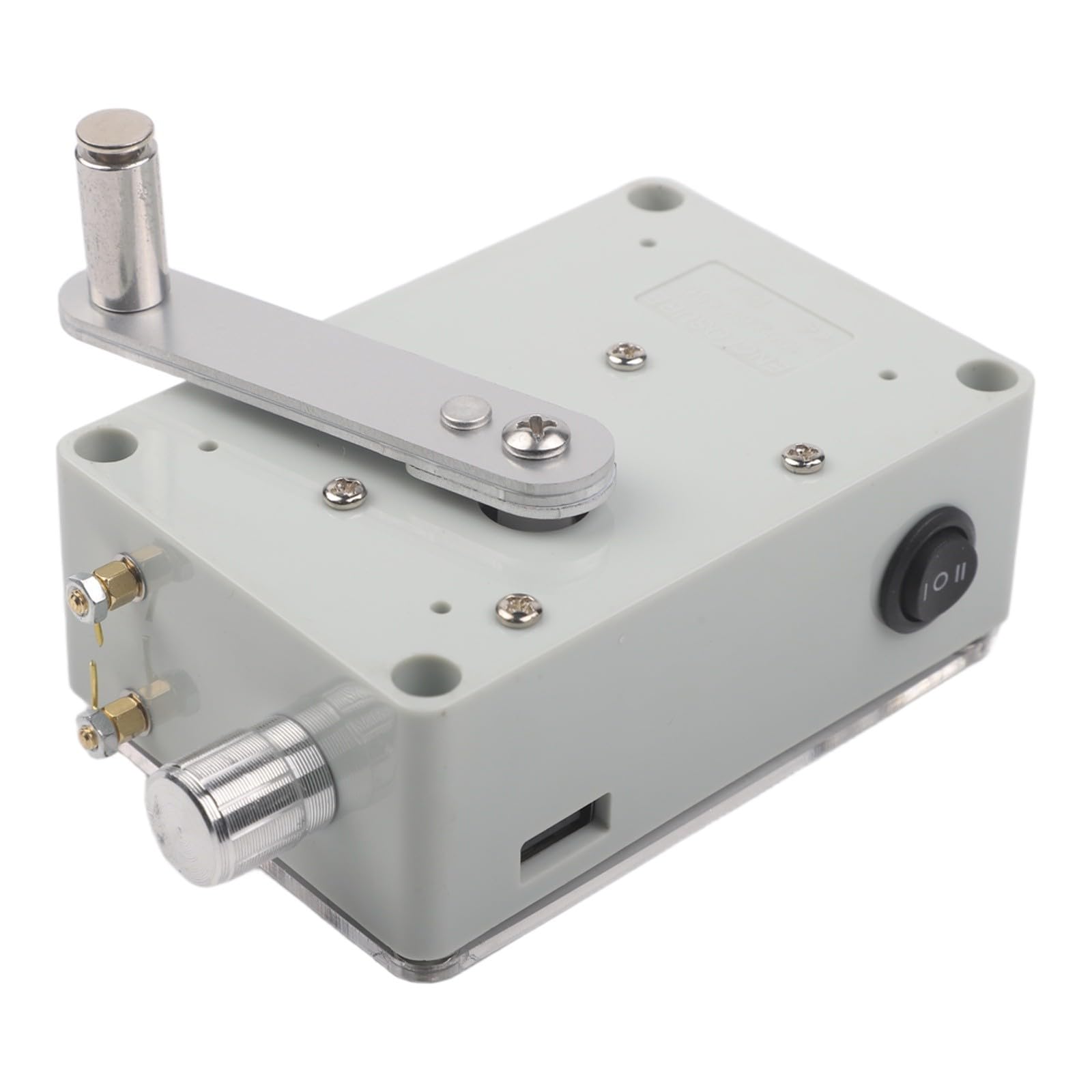 Generatore a manovella con accensione al plasma PWM Dimming COB Light & USB ricarica supercondensatore alimentazione portatile per campeggio versione di emergenza 1.2V