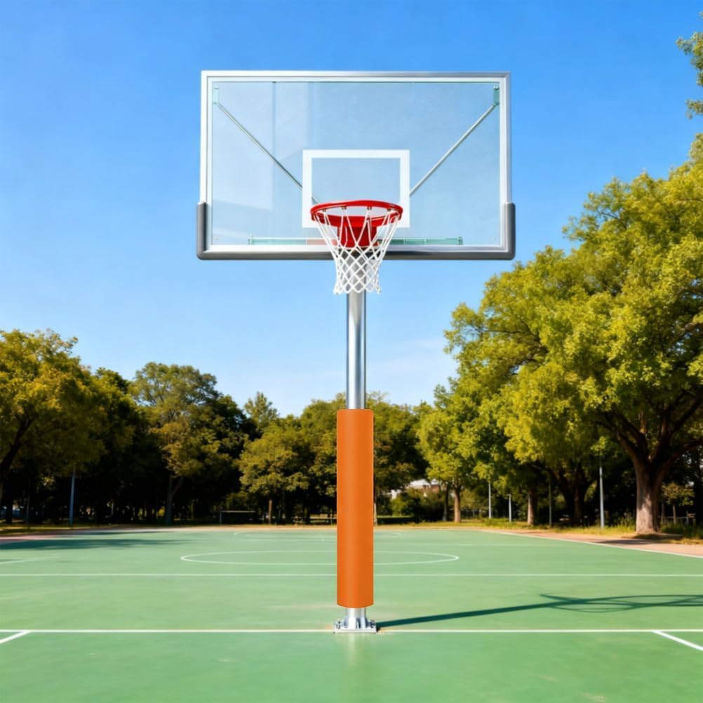 VUIKLCty Safety Column Covers Suitable For Gyms And Playgrounds Suitable For Cylindrical Columns(Orange)