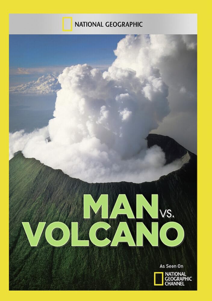 Documental National Geographic Man V Volcano DVD de ciencia de la Tierra