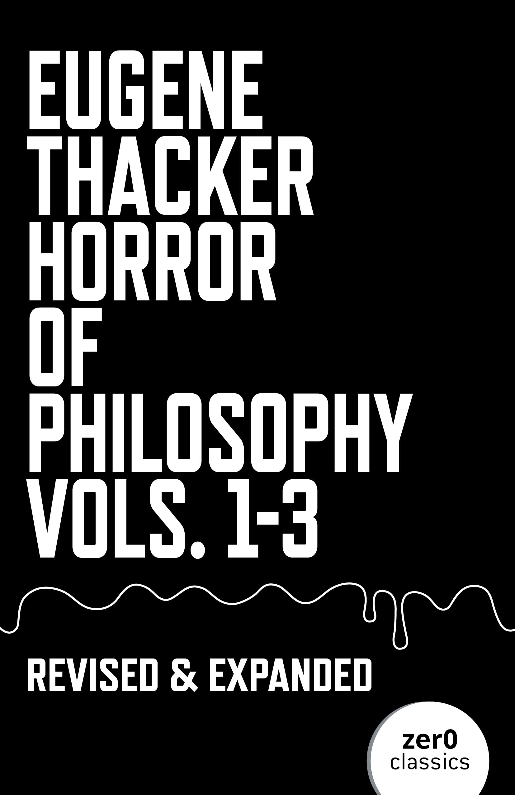 Horror of Philosophy: Vols. 1-3. Thacker New 9781803415901 Fast Free Shipping**