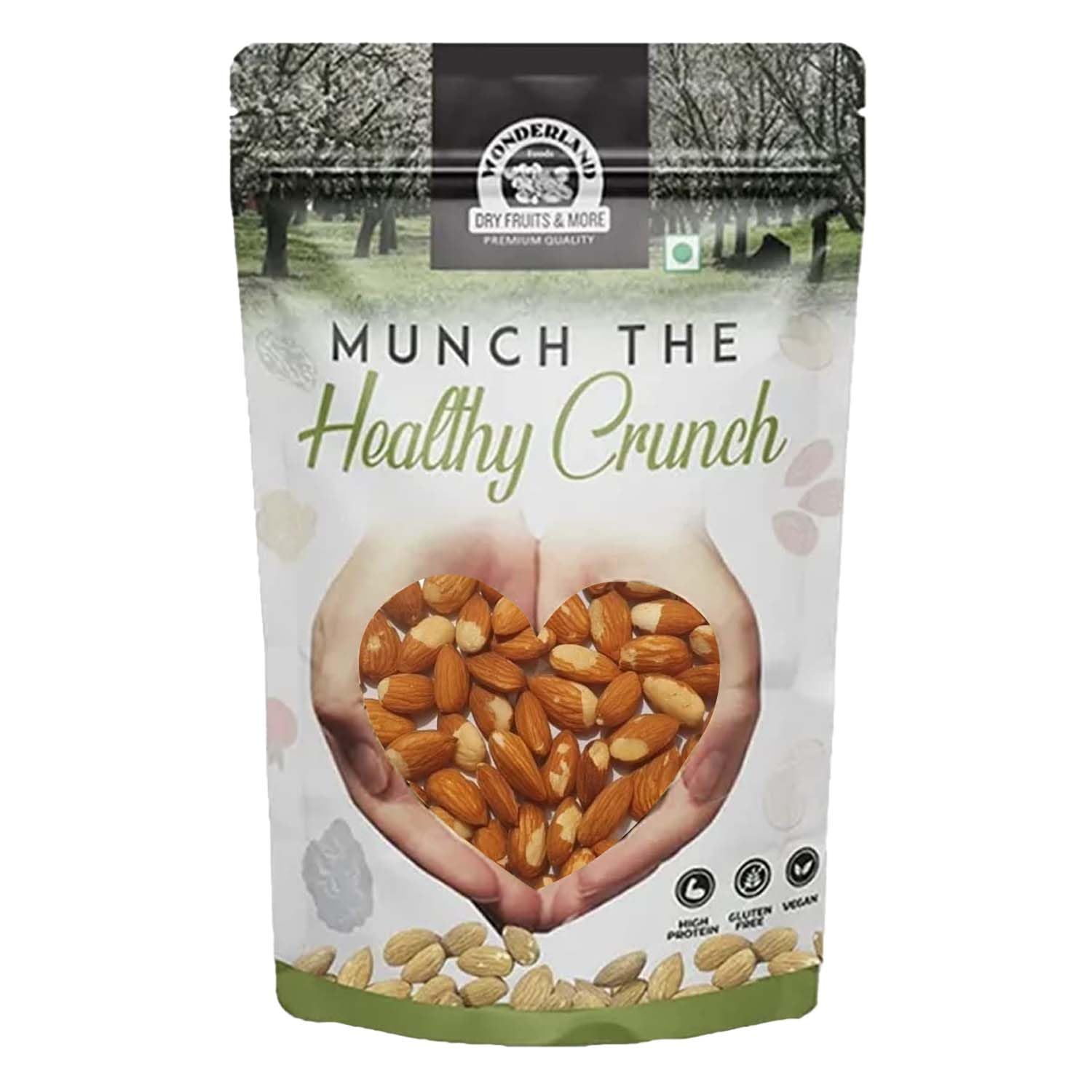 WONDERLAND FOODS Dry Fruits Slightly Chipped Almonds 900g Pouch | Almond Best for Baking & Sweets Making Purpose | High in Fiber & Boost Immunity (B0C74BSDVJ) Amazon Price History, Amazon Price Tracker