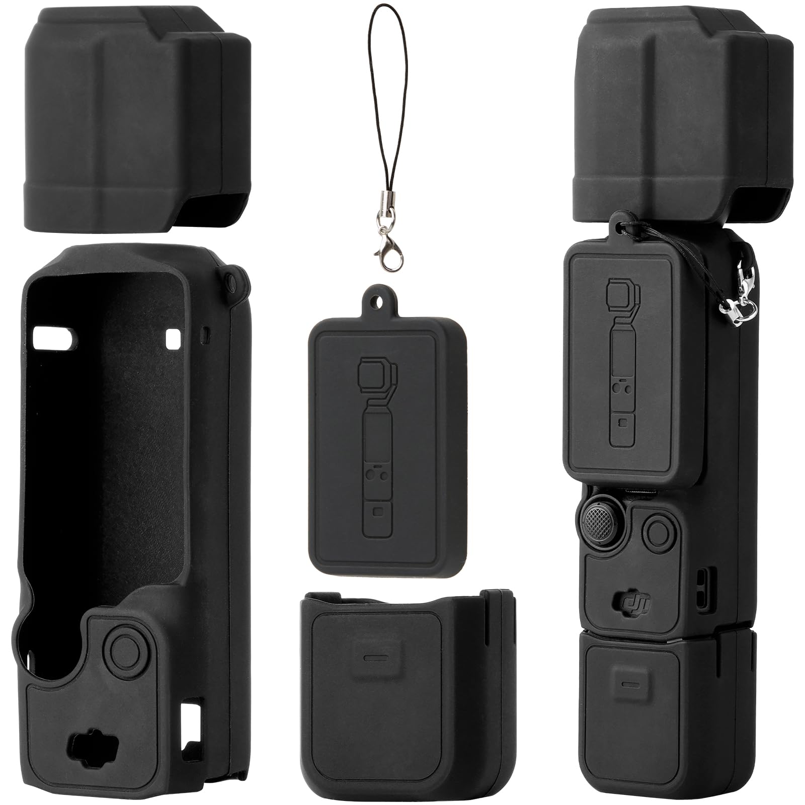 DJI Osmo Pocket 3(シリコンケース付属) Amazon.com : Silicone Cover for osmo Pocket 3 Protective Case for