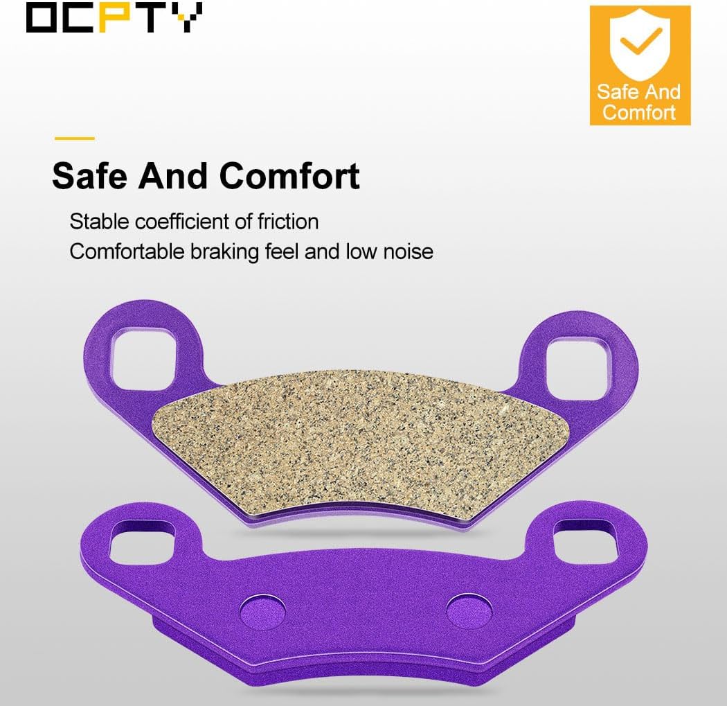 Polaris RZR 800 Brake Pads Complete Set Of Front & Rear Brake Pads For Polaris RZR 4 800 EFI (2010-2014) – Semi-Metallic, High Heat Resistant Polaris RZR Brake Pads - Foto 8