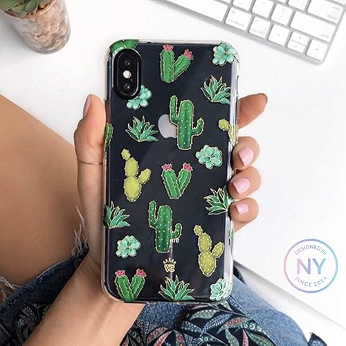 Miniatura 2 de Velvet Caviar Compatible con iPhone XR Funda Cactus para mujeres y niñas - Lindas fundas protectoras transparentes para teléfonos