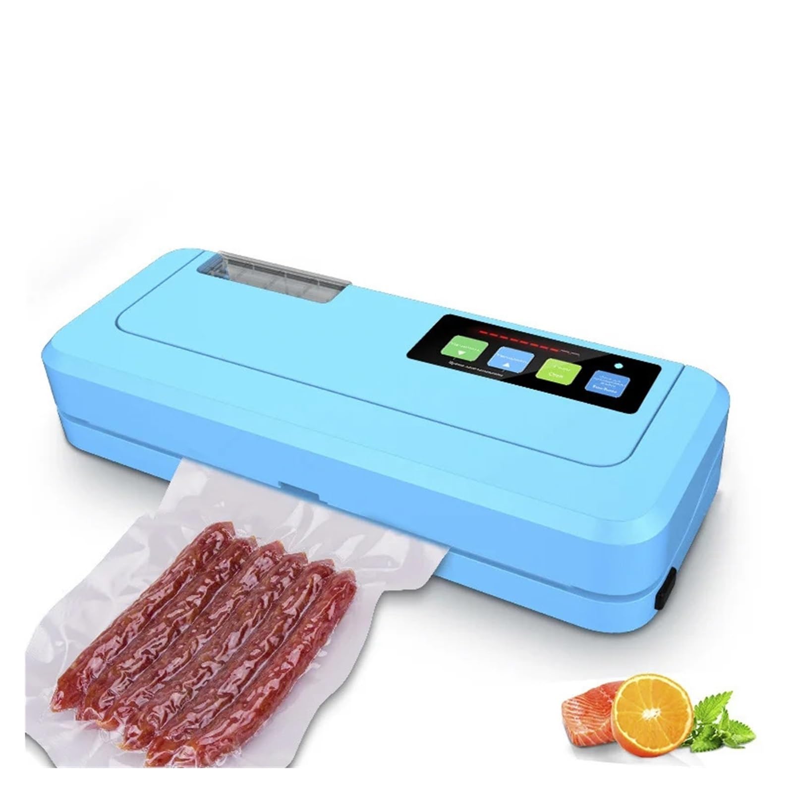 Máquina de Sellado, Sellador de bolsas, sellador de envoltura, prensa y sellado, sellador de alimentos al vacío for el hogar, máquina de envasado en seco y húmedo, envasador al vacío de P-290