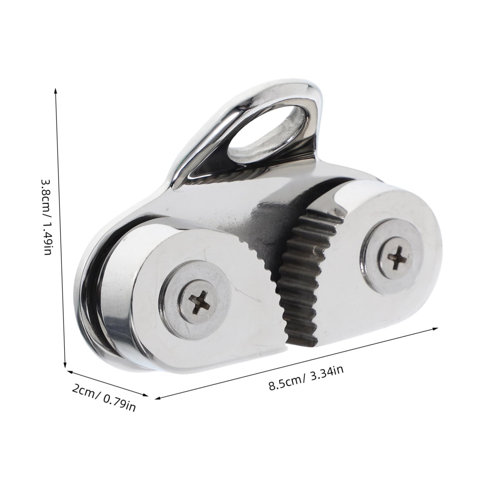 BESTonZON 316 Taquet Coinceur pour Voilier Harnais Taquet à Came pour Bateau Doubler Accessoire De Bateau Taquets De Bateau Taquet à Came avec Marin d'acier Canoë Accessoires De Bateau Marin