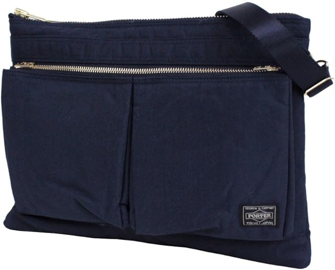 美品　ポーター　PORTER　ドラフト　ショルダーバッグ　ボディバッグ　紺 DRAFT（PORTER） ポーター ドラフト ウエストバッグ 656-05219 ボディ