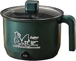 Panela elétrica de arroz pequena para fazer sopa, multifuncional, portátil, 600W, para cozinhar macarrão, utensílios de cozinha para fritar sopa, Só Pote