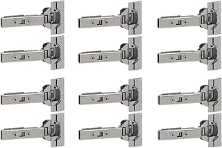 UTRUSTA Hinge 110Degree Blum 805.248.82 W B-in Damper for Kitchen Cabinet Door Slowly Silently Soft Closing Hinges (12 Pack)