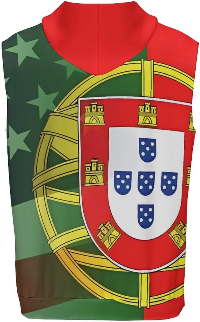 Men's Workout Hooded Tank Tops Sleeveless Muscle Gym T-Shirts