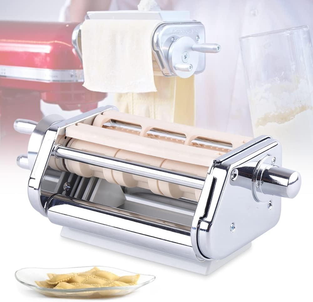Pasta Attachment for Kitchenaid Stand Mixer, Stainless
