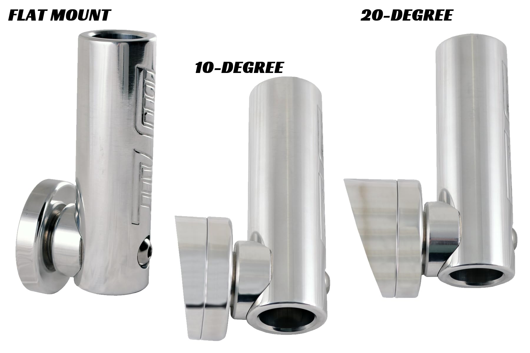 Hull Mounted - 360 Degree Adjustable Premium Flag Holder from Big Air Wake Towers - Good for Inboard / Outboard / Pontoon Boats and so Much More!