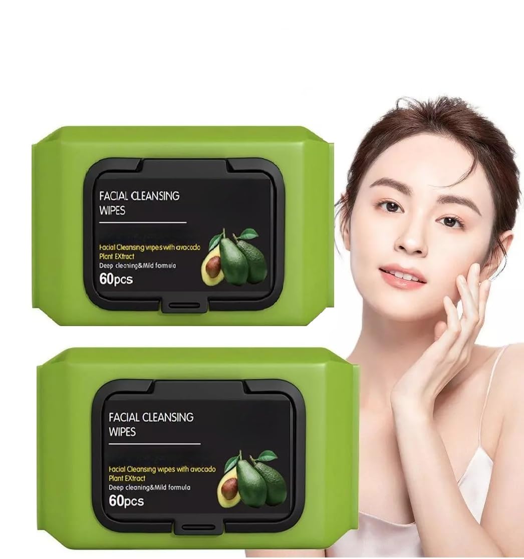 Green Makeup Removing Disposable Wipes Instantly Removes Impurities & Unclogs Pores | Super Soft Face Wipes with Gentle Cleansers & Multivitamins (PACK OF 2)-picture-36