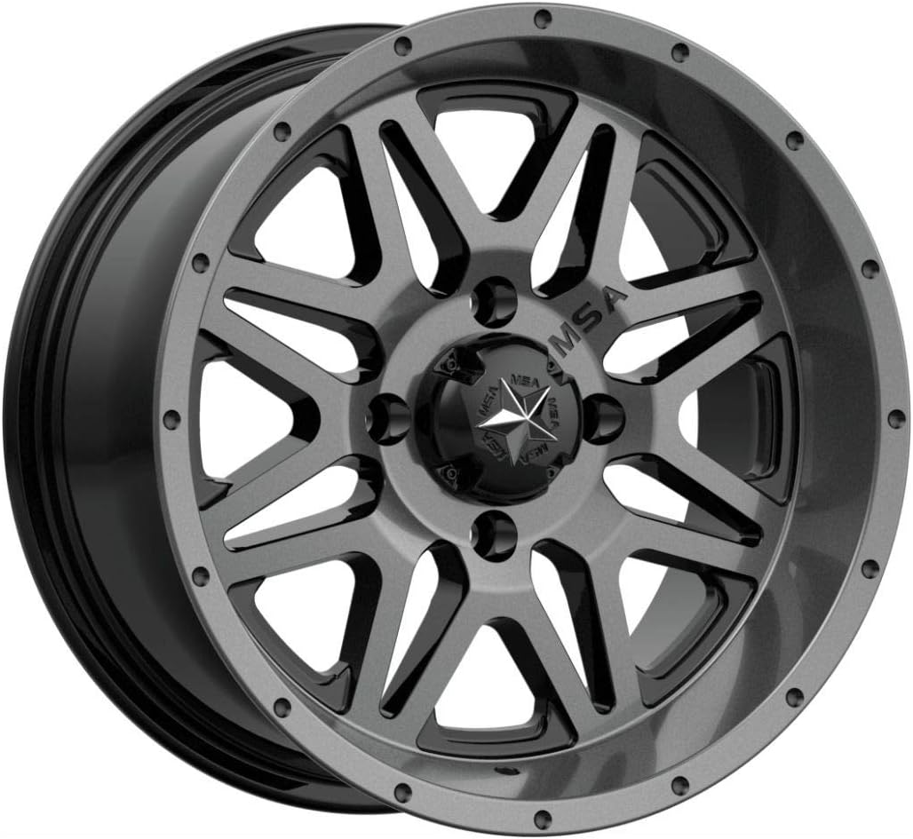 MSA OFFROAD WHEELS VIBE 14x7 4x110.00 DARK TINT (0 mm) offset Part# (M26-04710)