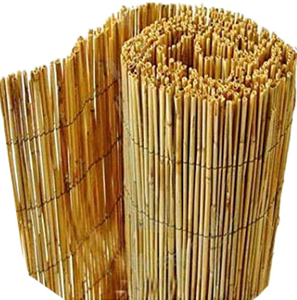 Abaseen New Garden Reed Screening Fencing Roll Fence Panel Natural Wooden (1.8m x 4m)