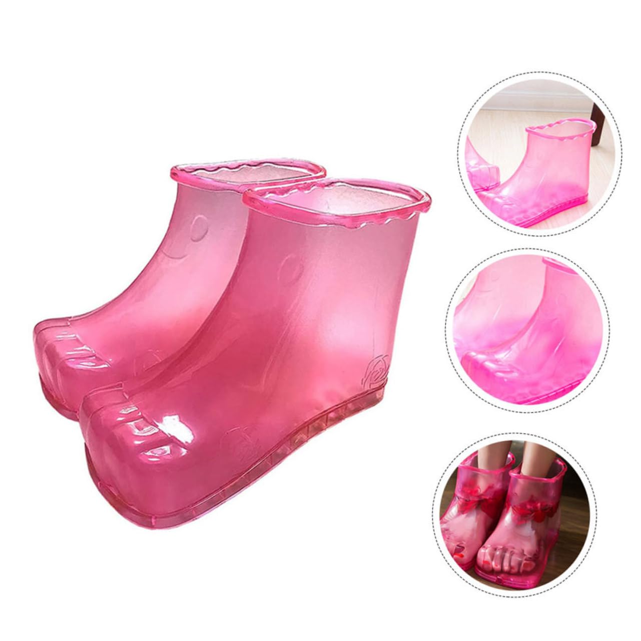 High-top Foot Soaker Shoes for Relaxing Foot Baths Multi-function Massage and Wash Shoes for and Daily Care Comfortable and Non-slip Design