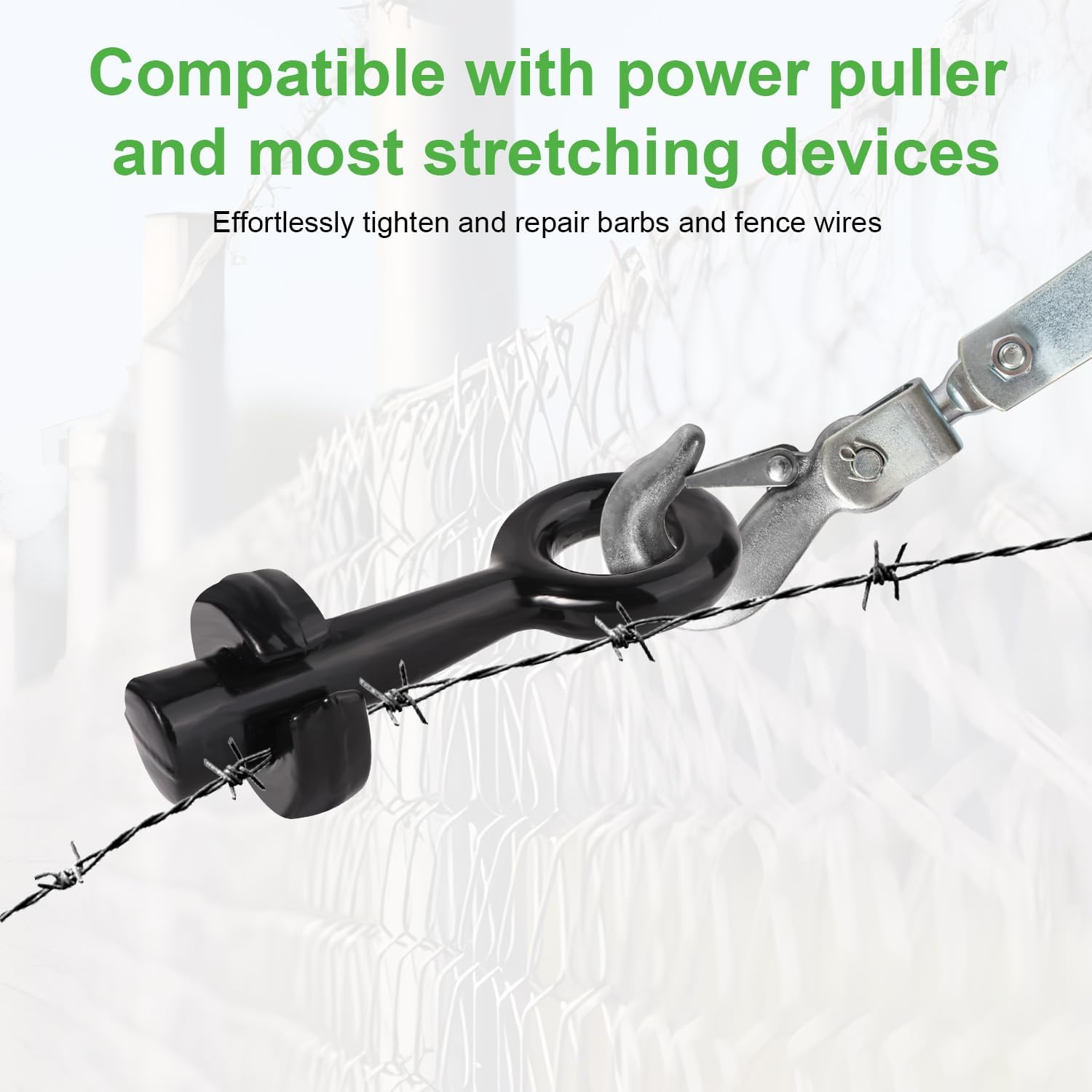 Thxoum - Extractor De Alambre De Púas Para Alambre De Púas, Herramienta De Ensanchamiento De Cerca, Herramientas De Apriete Y Reparación De Alambre De Cercas