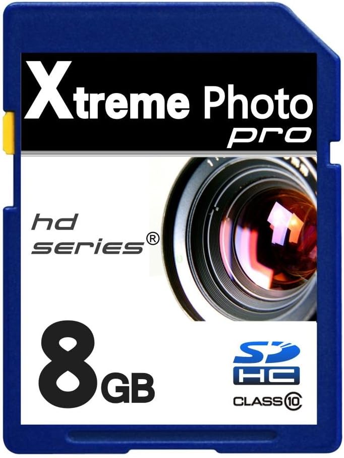 Zectron 8GB SDHC-UHS-1 Memory Card for NIKON COOLPIX L330 Bridge Camera