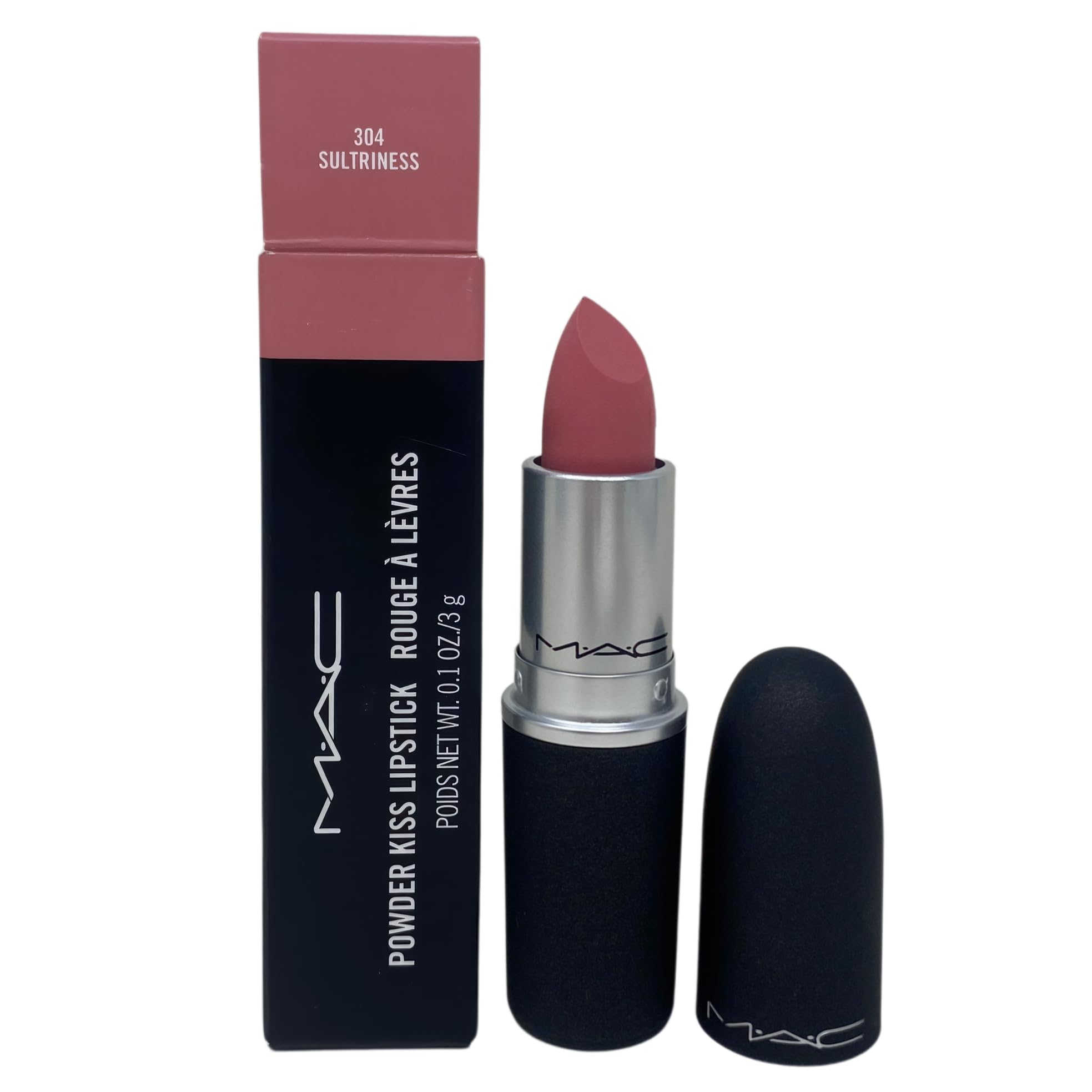 Amazon.com : M·A·C Cosmetics Powder Kiss Lipstick - 304 Sultriness