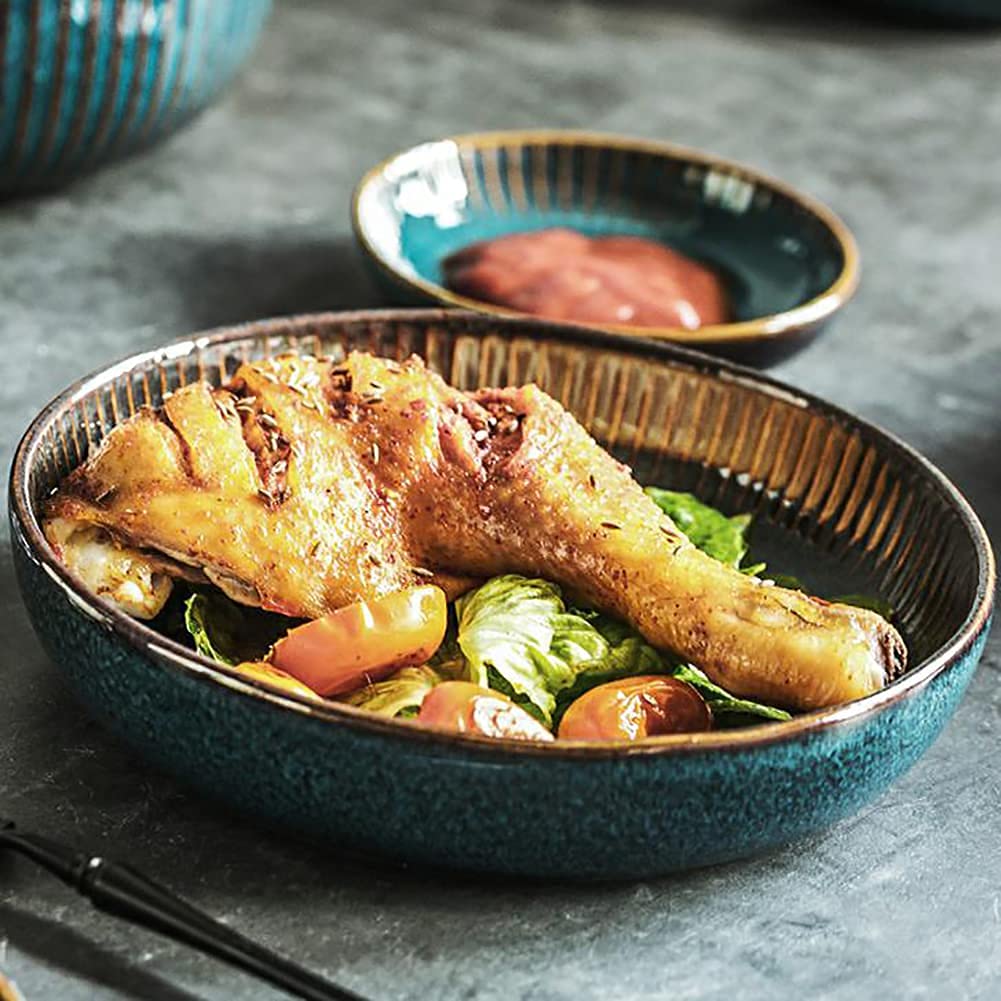 Amazon.com: Kitchen Dinnerware Set Break Chip Resistant Dishes