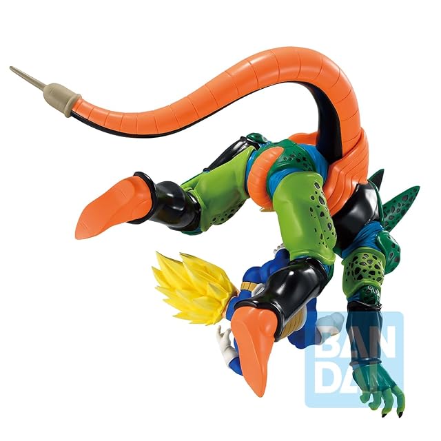 Foto 5 de 5 de Ichibansho Dragon Ball Z Vegeta vs Cell (Dragon History II) Revible Moment: Estatua Coleccionable Premium…
