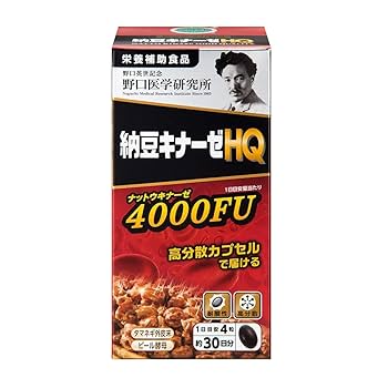 野口医学研究所 - 野口医学研究所 納豆キナーゼ 60粒/個 野口納豆2000FU 国内正規品15個 Amazon | 野口医学研究所 野口サプリメントシリーズ 納豆