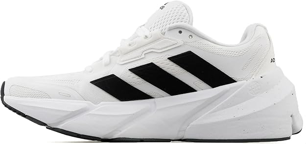 Adidas ADISTAR Running Shoes, 1 M Men's, Footwear White/Core Black