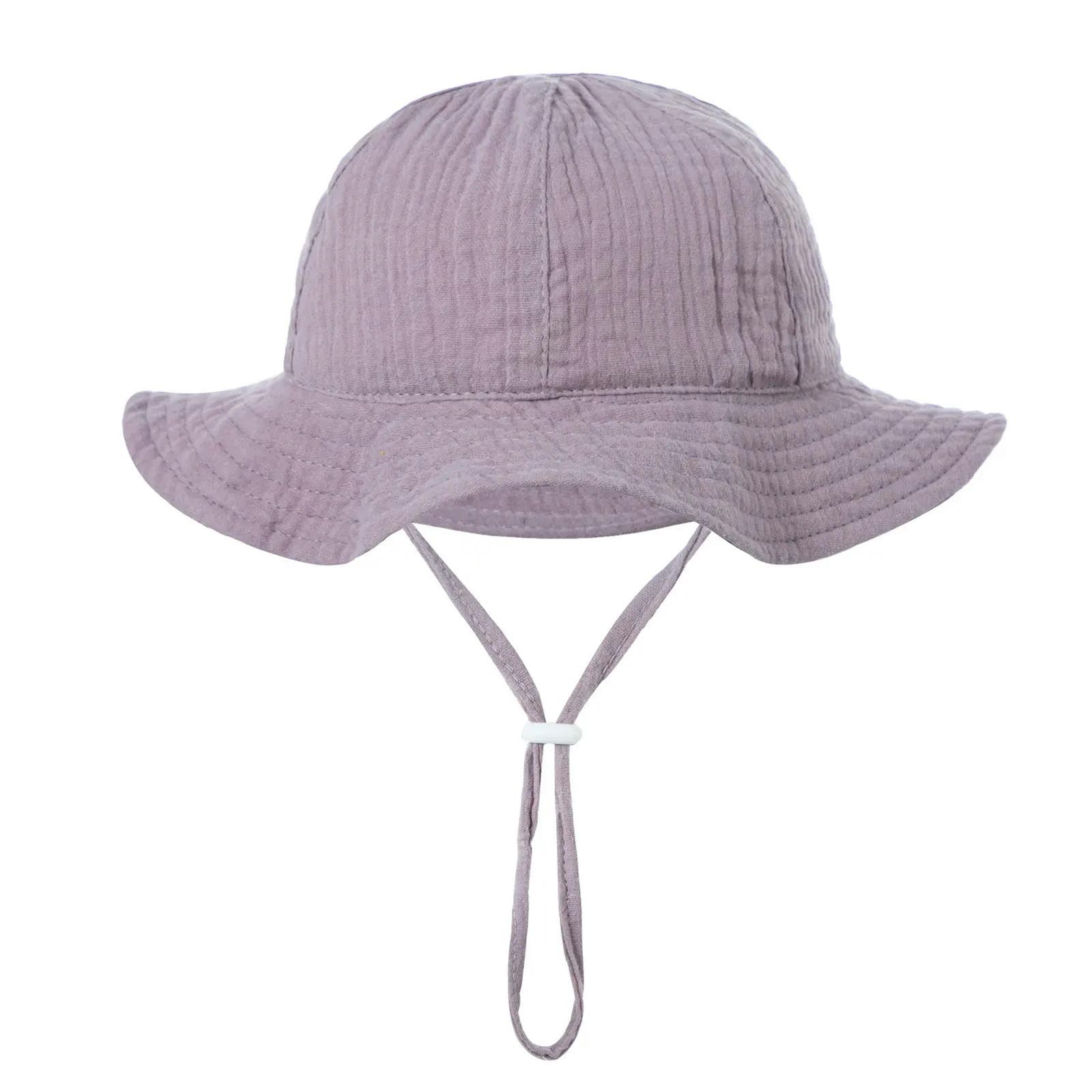Sombrero de Pescador para Bebés Abrigo de Verano para Bebé, Sombrero de Pescador con bordes anchos sombreados