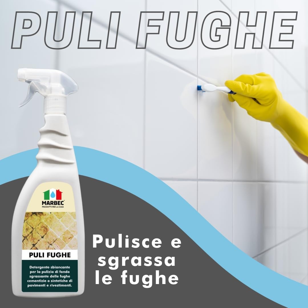 MARBEC PULI FUGHE 750ML Detergente smacchiatore per fughe