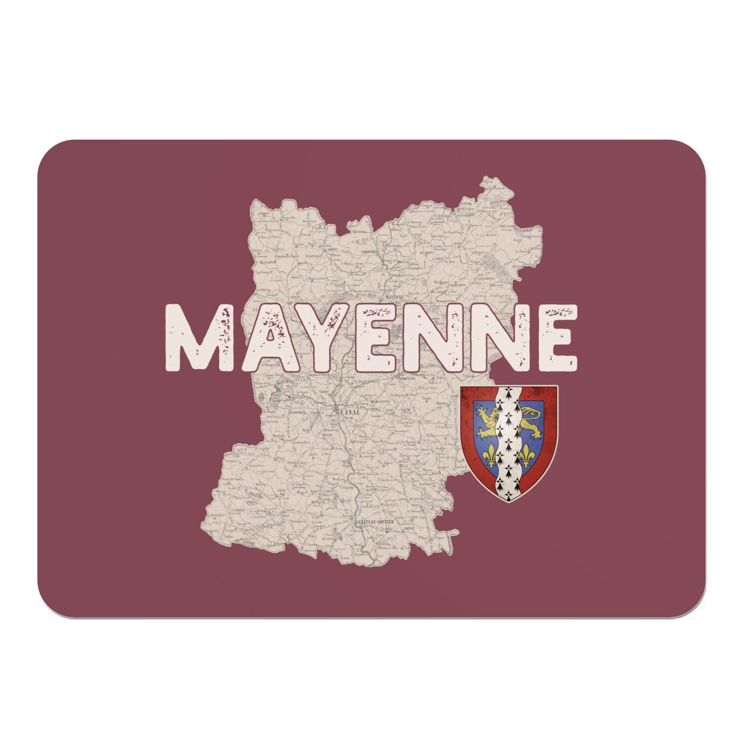 Napperons en liège rouge Mayenne pour embellir vos dîners de famille grand format
