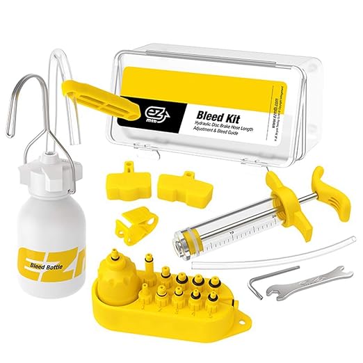 Fansport Hydraulic Brake Bleed Kit Professional Bicycle Oil Tool Bike Repair Tool Bicycle Hydraulic Disc Brake Bleed Kit Tool