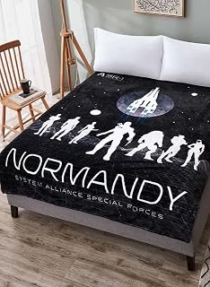 DEVplus Mass Effect couverture Polaire Team Throw 130 x 170 cm