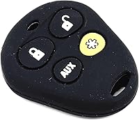 Vista 6 de Funda protectora de silicona roja, funda protectora de gel de sílice amarilla EZSDEI474V para llavero sin llave, protector para automatizar Avital