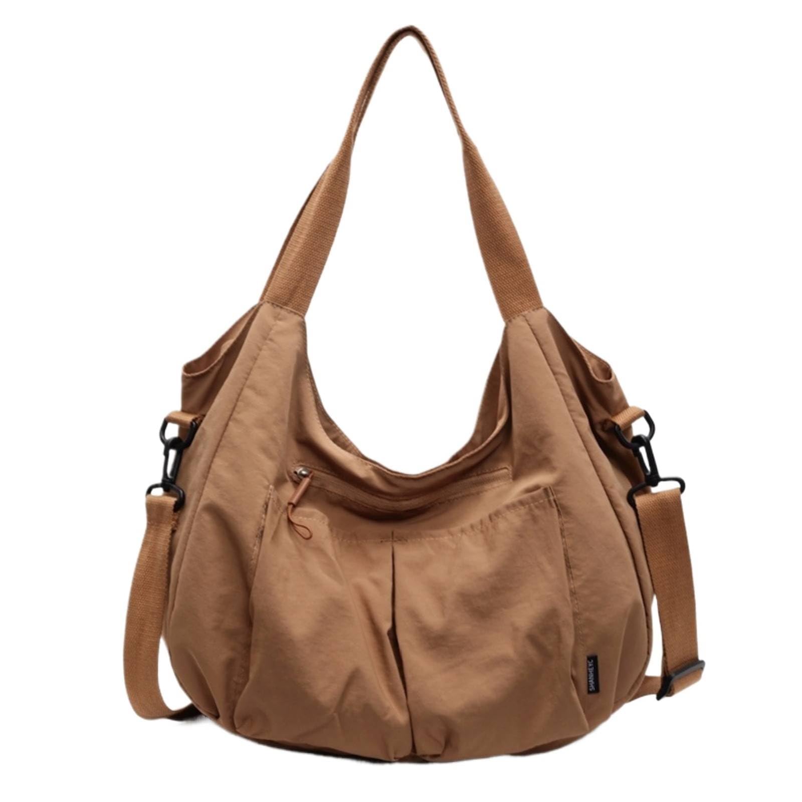 Borse da Donna Borsa A Spalla Impermeabile in Nylon di Grande capacità Hobo Casual