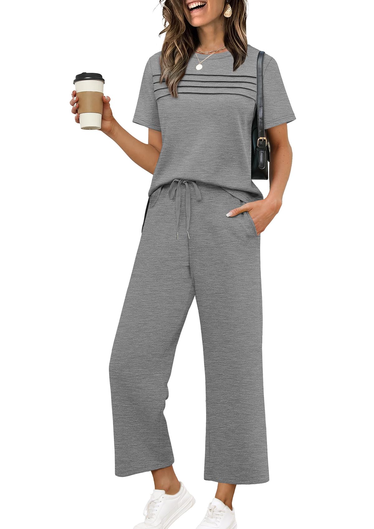 WIHOLL Two Piece Sets for Women