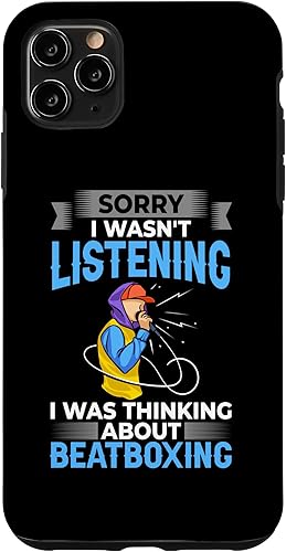 Vista 25 de Funda para iPhone 12/12 Pro Beatboxing Music Funny Beat Sound Effects