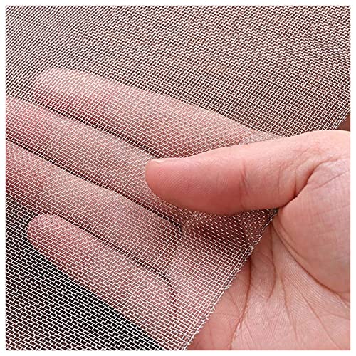 HEFJIAYCIQ Stainless Steel Vent Mesh 6 Mesh 12 Mesh 19 Mesh 30 Mesh 100 Mesh 300 Mesh Metal Mesh Screen Gap Blocker Blockages Filler Fabric Mesh,30 mesh,1x4m(39x157inch)