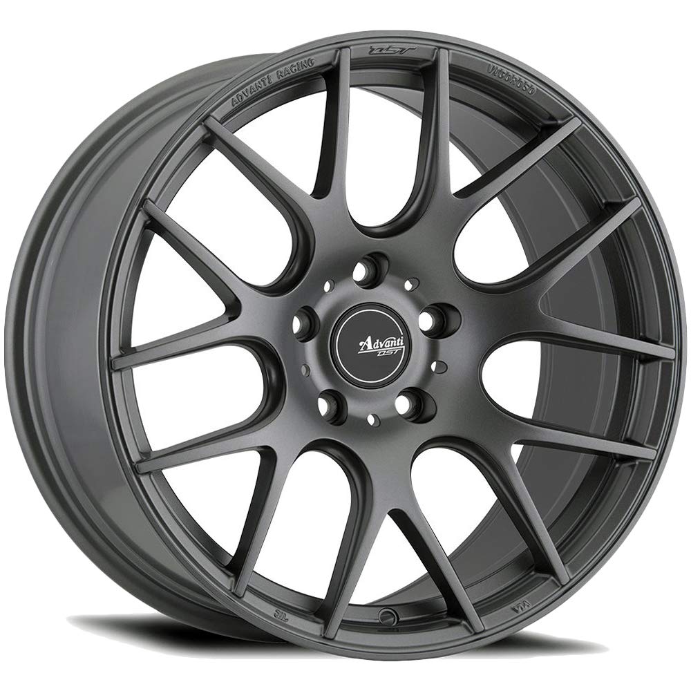 Vigoroso Сustom Wheel - 18" x 8.5", 35 Offset, 5x120.65 Bolt Pattern, 72.6mm Hub - Matte Graphite