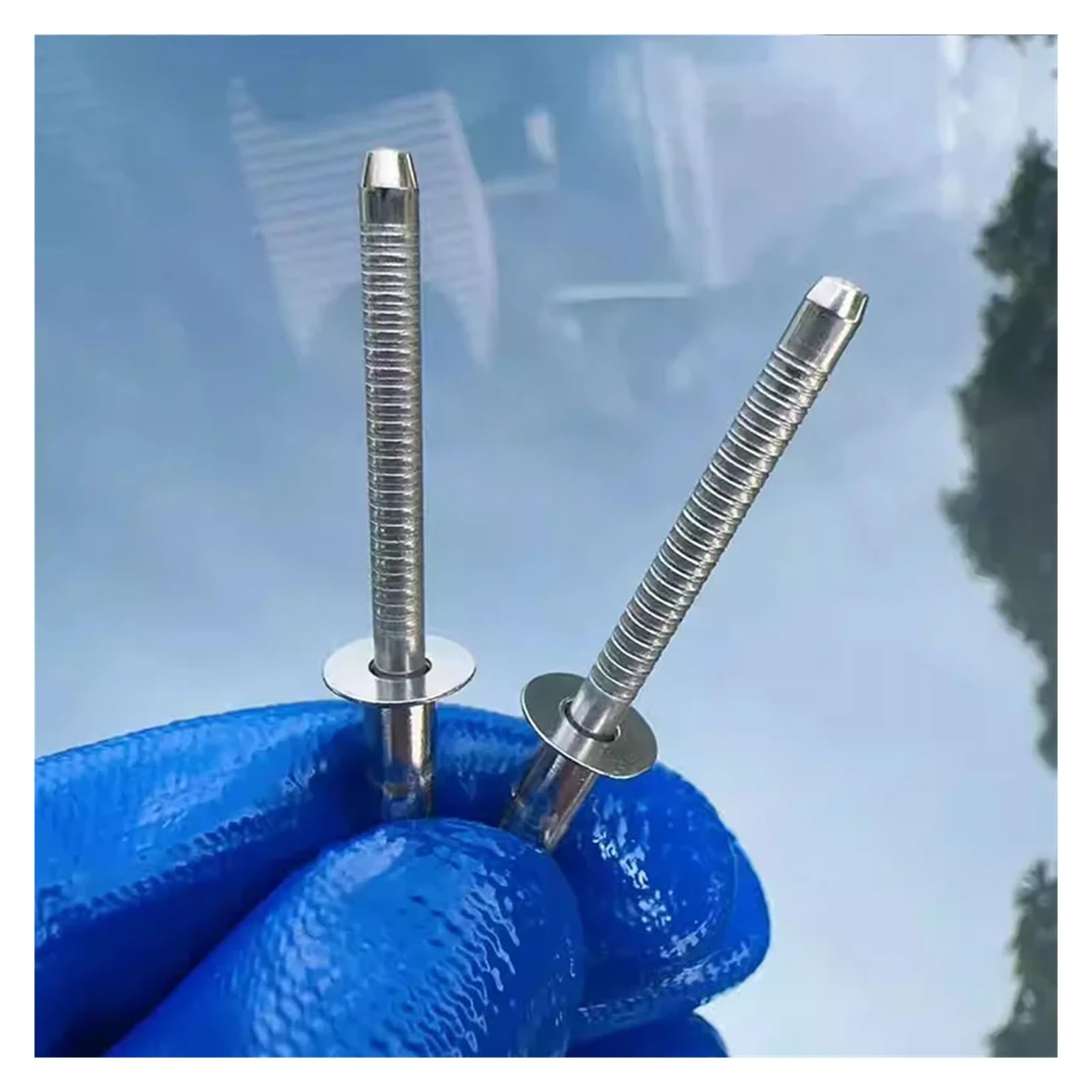 Blindnieten 30/50 Stück Senkkopfnieten, Blindnieten aus Edelstahl 304 mit mehreren Nietreihen(30Pcs,4.8x20 mm)