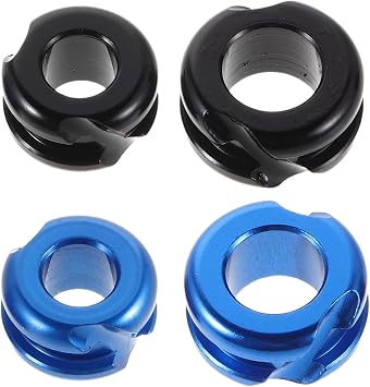 String Peep Sights with Reusable Tubing Aluminium Alloy 4pcs Versatile Compatibility for Recurve Bows for Indoor and Competition