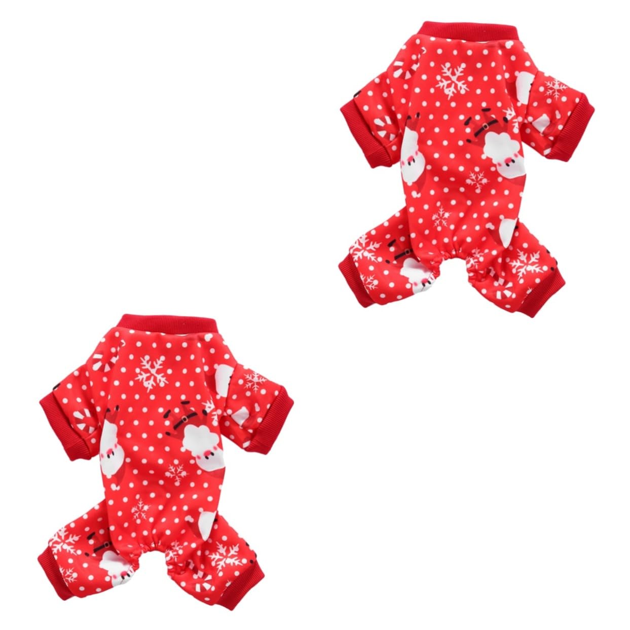 Manteau rouge pour chien UPKOCH vêtement Noël costume chaud hiver pour l'extérieur