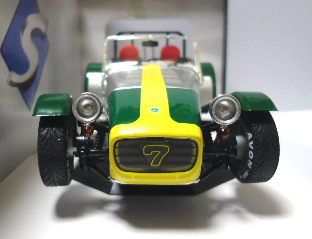 Amazon | ソリド Solido 1/18 ロータス セブン 1989 アルミ/グリーン 