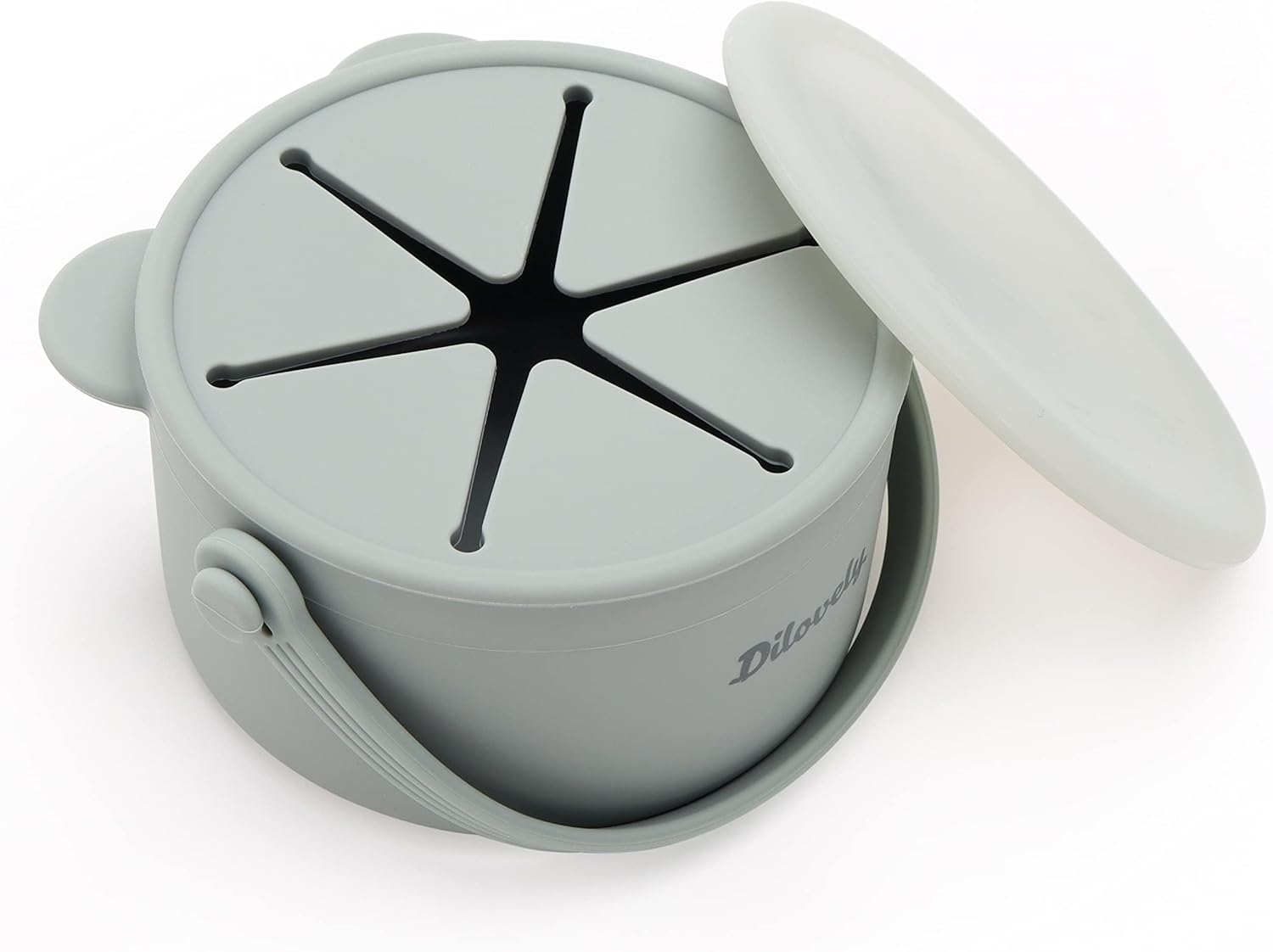 Dilovely Snack Cups for Toddlers, Baby Snack Containers,Silicone Toddler Snack Cups