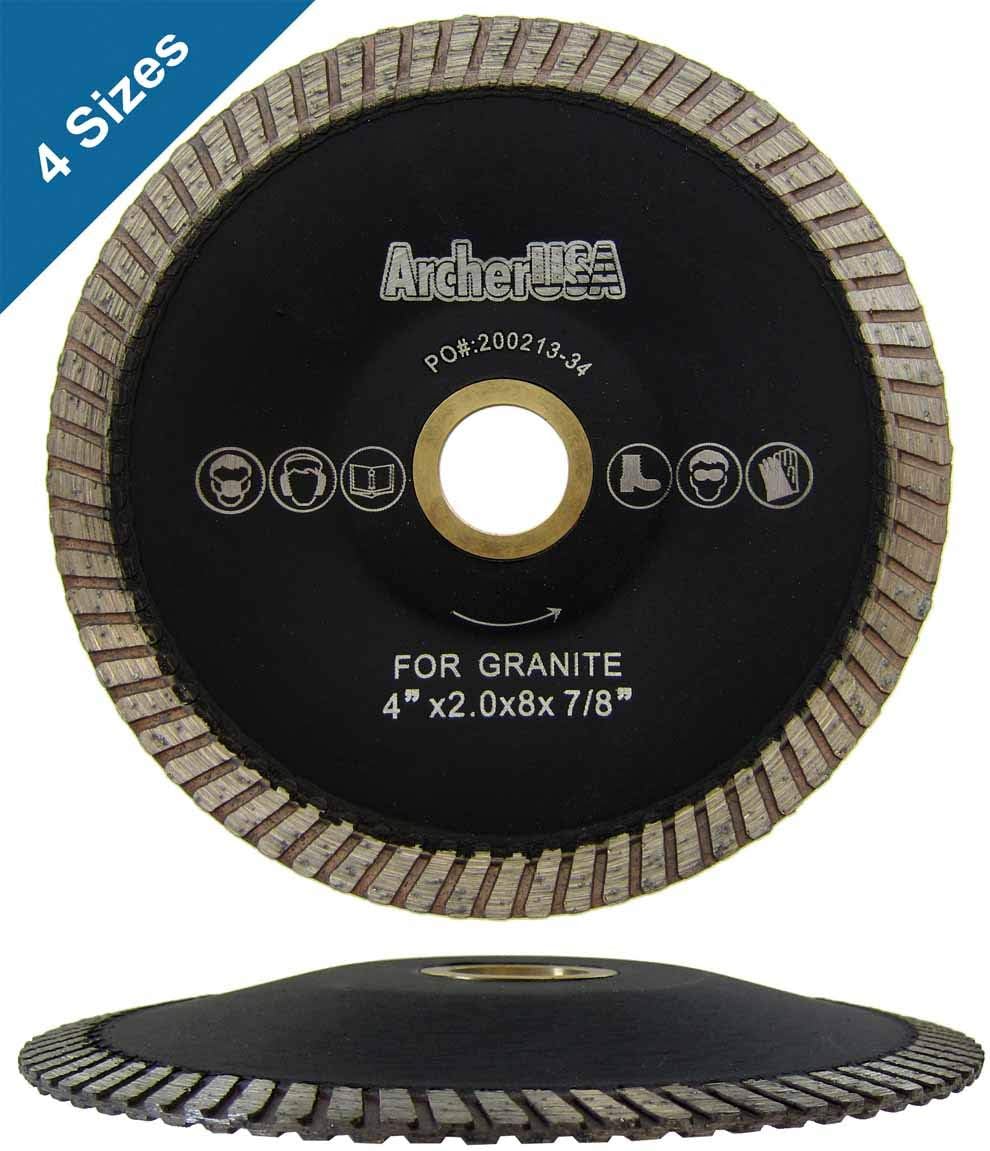 Archer PRO 7" in. Turbo Contour Diamond Blades for Curved Cutting