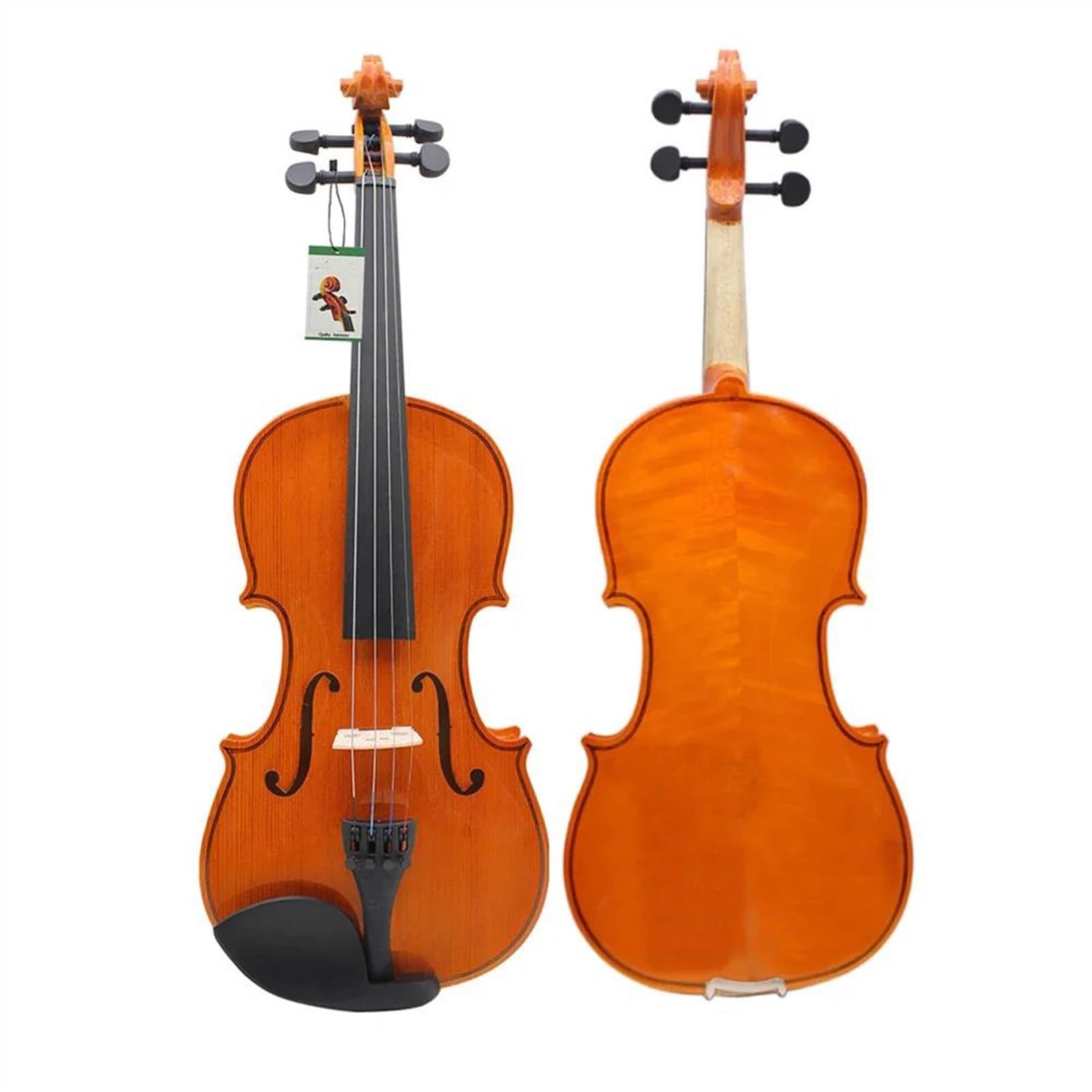 Geige 4/4 Violine Fichte Akustik Naturfarbe(Set 2)