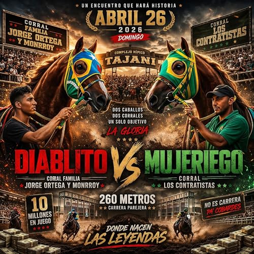 DIABLITO VS MUJERIEGO-260 METROS EN TAJANI-26.04.2026
